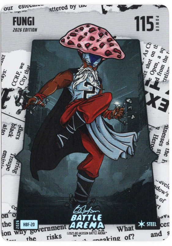 Bo Jackson Battle Arena - Fungi - Kawhi Leonard - Headlines Battlefoil - Steel - 115 - Griffey Set - HBF-20