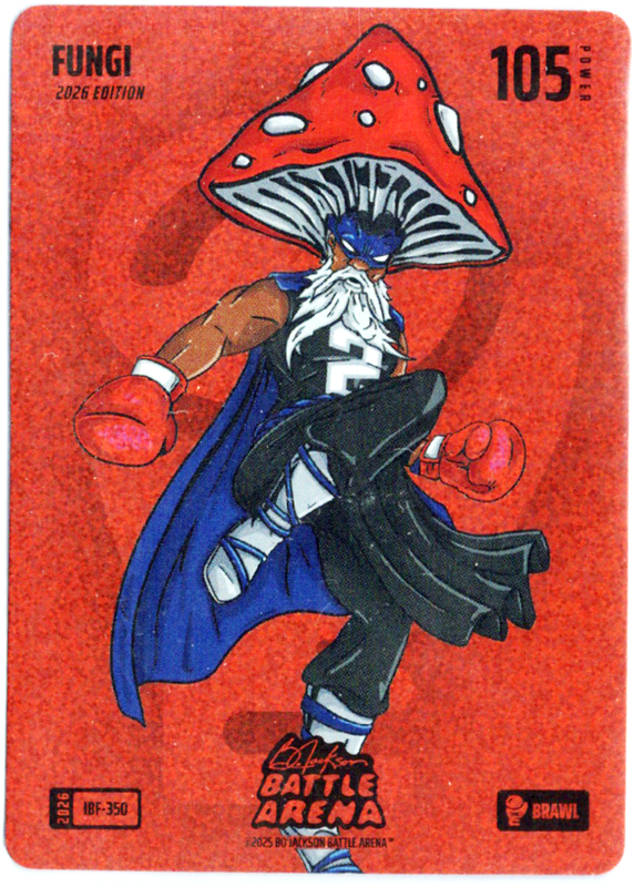 Bo Jackson Battle Arena - Fungi - Kawhi Leonard - Icon Battlefoil - Brawl - 105 - Griffey Set - IBF-350