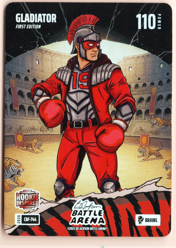 Bo Jackson Battle Arena - Gladiator - Roman Anthony - Colosseum Battlefoil - Brawl - 110 - Griffey Set - CBF-744