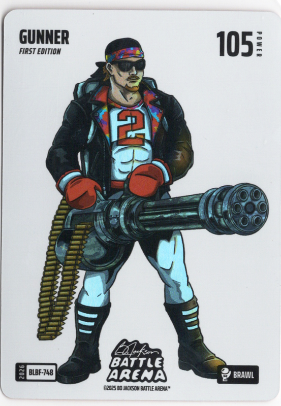 Bo Jackson Battle Arena - Gunner - Gunnar Henderson - Blizzard Battlefoil - Brawl - 105 - Griffey Set - BLBF-748