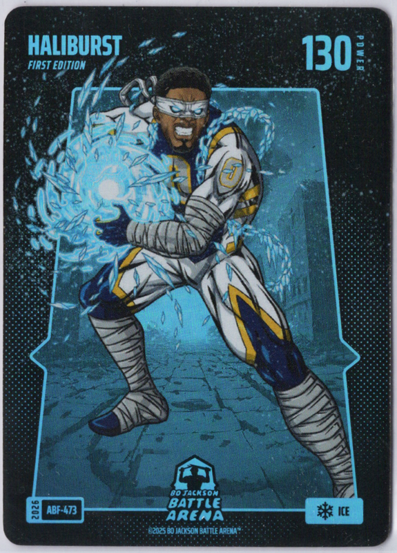 Bo Jackson Battle Arena - Haliburst - Tyrese Haliburton - Alpha Battlefoil - Ice - 130 - Griffey Set - ABF-473