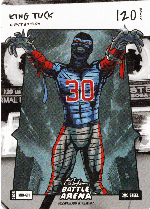 Bo Jackson Battle Arena - King Tuck - Kyle Tucker - Mixtape Battlefoil - Steel - 120 - Griffey Set - MIX-611
