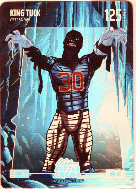 Bo Jackson Battle Arena - King Tuck - Kyle Tucker - Chillin' Battlefoil - Ice - 125 - Griffey Set - CHILL-87