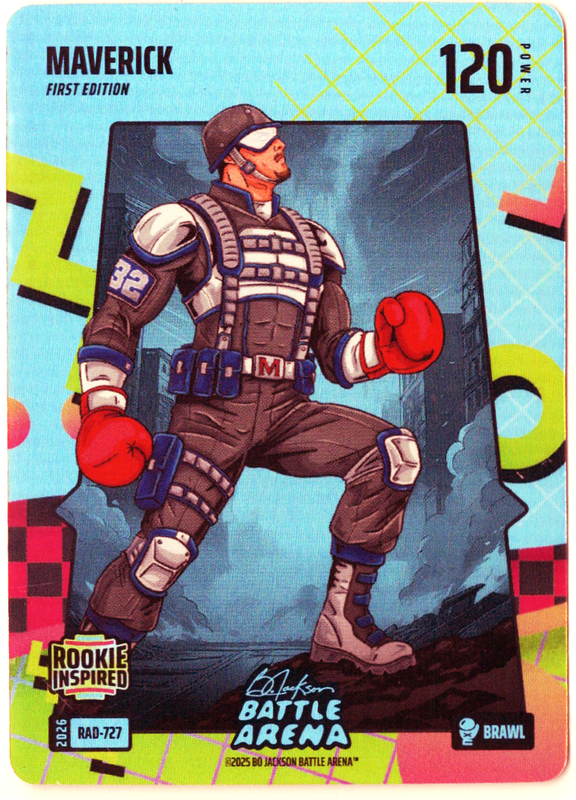 Bo Jackson Battle Arena - Maverick - Cooper Flagg - 80's Rad Battlefoil - Brawl - 120 - Griffey Set - RAD-727