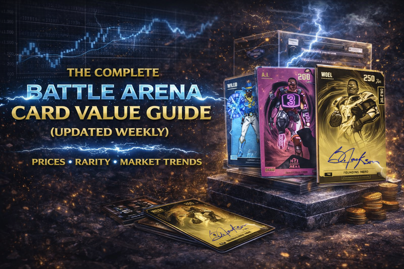 Battle Arena Card Value Guide – Prices, Rarity & Market Trends (Updated Weekly)