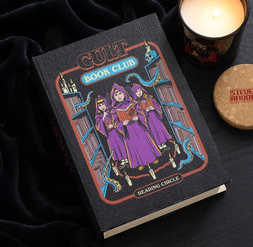CULT BOOK CLUB BOOK-SHAPED STORAGE BOX BY STEVEN RHODES