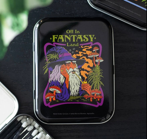 FANTASY LAND STASH TIN BY STEVEN RHODES
