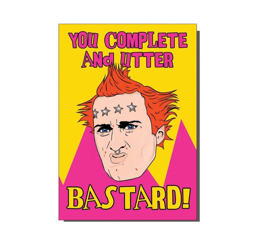 Vyvyan The Young Ones Inspired Greetings Card