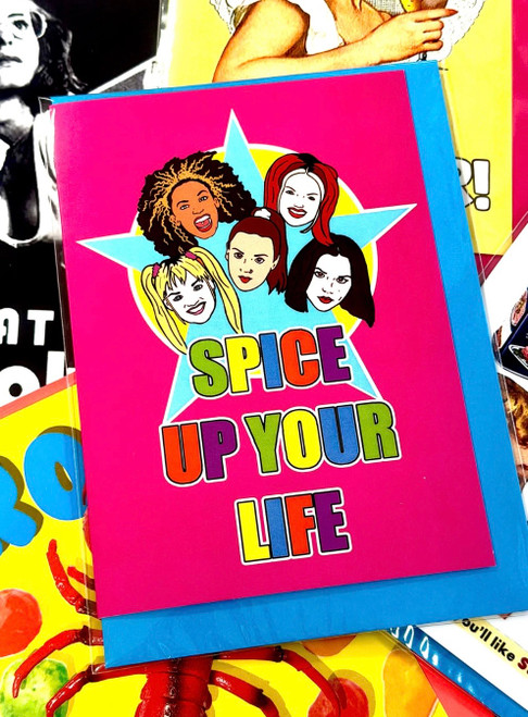 Spice Up Your Life Greetings Card