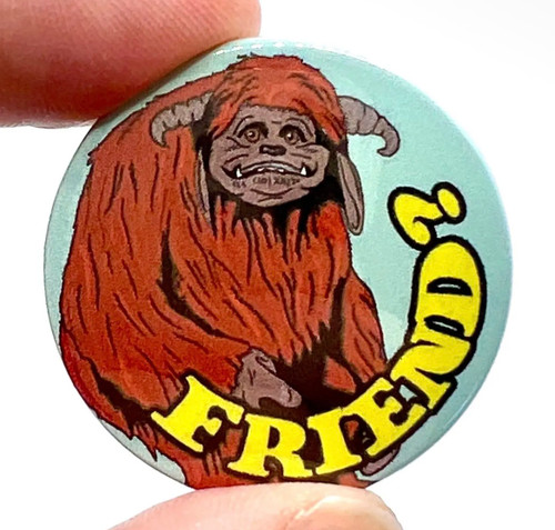 Ludo Friend Labyrinth Inspired Button Pin Badge