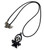 Ghost Face Scream Horror Theme Black Alloy Enamelled Character Necklace