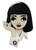 Pulp Fiction Mia Wallace Iconic Movie Acrylic Resin 3D laser cut Statement Brooch 6.5cm x 4cm