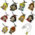 Handmade Chibi Style Princess Fairytale Character Enamel Pendant Necklace - 10 Styles