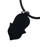Nightmare Before Christmas Sally Head & Shoulders Enamel Black Cord Necklace