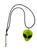 Neon Alien Statement Acrylic 3D Laser Cut Pendant Cord Necklace - Green, Yellow, Blue, Orange Or Pink