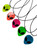 Neon Alien Statement Acrylic 3D Laser Cut Pendant Cord Necklace - Green, Yellow, Blue, Orange Or Pink
