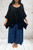 italian Lagenlook Jagged Hem Distressed Short Sleeved Jumper - Ideal For Layering - Onesize Fits 10-16