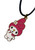 Handmade Sanrio Kuromi, Hello Kitty, My Melody Or Pochacco Enamel Charm Necklace On Black Wax Cord