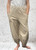 iTALIAN Onesize Scuba Stone Beige Patch Pocket Cocoon Pants Trousers - Onesize Fits 12-18