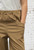 iTALIAN Onesize Scuba Camel Patch Pocket Cocoon Pants Trousers - Onesize Fits 12-18