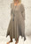 The Essential Jersey Stretch Jagged Split Hem Dress - Onesize Fits 10-22/24 5 Colours