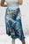 SALE NO RETURN PORT ORIGINAL Abstract Watercolour Print Stretch Satin  A-Line Midi Skirt - Onesize Will Fit UK 8-12 Blue, Lilac Or Green WAS £17 SALE NO RETURN PORT ORIGINAL Abstract Watercolour Print Stretch Satin  A-Line Midi Skirt - Onesize Will Fit UK 8-12 Blue, Lilac Or Green WAS £17