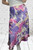 SALE NO RETURN PORT ORIGINAL Abstract Watercolour Print Stretch Satin  A-Line Midi Skirt - Onesize Will Fit UK 8-12 Blue, Lilac Or Green WAS £17 SALE NO RETURN PORT ORIGINAL Abstract Watercolour Print Stretch Satin  A-Line Midi Skirt - Onesize Will Fit UK 8-12 Blue, Lilac Or Green WAS £17