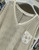 SALE NO RETURN MADE IN ITALY OVERSIZED TEABAG CROCHET V NECK TOP BEIGE OR CREAM - ONESIZE FITS UK 12-20 WAS £25