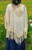 ITALIAN FRINGED CROCHET BACK KIMONO JACKET - BEIGE OR BLACK ONESIZE FITS UK 10-20
