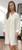 SALE NO RETURN TALIAN WHITE LONGLINE PLAIN CLASSIC CURVED HEM LONG SLEEVED SHIRT DRESS - ONESIZE FITS UK 12-20 WAS £20