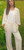 Beige Crochet Pocket Co-ord Wide Leg Linen Blend Trousers - Onesize Will Fit UK 10-16