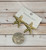 BEACHY HAMMERED STARFISH STATEMENT STUD POST EARRINGS IN GOLD OR SILVER