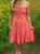 FREESIZE ITALIAN CHEESECLOTH BANDEAU RUFFLE TIERED SHORT DRESS - ONESIZE FIT UK 6-12/14