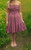 FREESIZE ITALIAN CHEESECLOTH BANDEAU RUFFLE TIERED SHORT DRESS - ONESIZE FIT UK 6-12/14