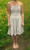 FREESIZE ITALIAN CHEESECLOTH BANDEAU RUFFLE TIERED SHORT DRESS - ONESIZE FIT UK 6-12/14