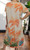 Coastal Walk Sun Palm V Neck Beige Gold Thread Maxi Dress  -  5 Designs Onesize Fit s UK 10-18