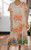 Coastal Walk Sun Palm V Neck Beige Gold Thread Maxi Dress  -  5 Designs Onesize Fit s UK 10-18