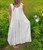 Lagenlook at its best white sleeveless round neck flared maxi dress with pockets Onesize fits UK 10-20