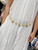 KC gold hammered starfish chain belt 120cm 