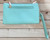 Long & Son Mint Green Small Crossbody Twin Compartment Bag With Wristlet Strap