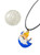 ICE KING ADVENTURE TIME ENAMEL & GOLD ALLOY WAX CIRD PENDANT NECKLACE