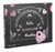 PINK AND BLACK TALKING BOARD