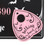 PINK AND BLACK TALKING BOARD