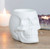 WHITE SKULL OIL BURNER