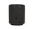 SMALL BLACK TRIPLE MOON CUT OUT TEALIGHT HOLDER