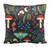 35CM SQUARE DARK FOREST TOADSTOOL MOON & LUNAR MOTH PRINT CUSHION