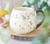 FAIRY FOLKLORE WINGS MUSHROOM & FLORAL PRINT ROUNDED MUG
