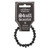BLACK OBSIDIAN SKULL BRACELET protection, grounding, and the absorption of negative energy  