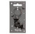 GOTHIC BAT SHIT CRAZY ENAMEL KEYRING