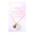 OPALITE SEMI PRECIOUS MANIFESTATION GOLD ALLOY NECKLACE